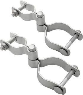 Hittite 705353086762 1-3/8 Inch X 2-3/8 Chain Link Fence Gate Post Hinge Heavy Duty Hinges