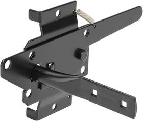 Hky 705353367618 Self-locking Gate Latch Heavy Duty For Wooden Fence Post Mount Automatic Gravity