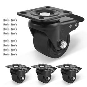 A230322-406 Hod 3 Inch Caster Wheels Heavy Duty Casters 4410 Lbs Low Gravity Center Cas