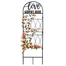 Hgmd-2151 Hogardeck Metal 45 35 Garden Trellis For Climbing Plants Flowers Vegetables Planting