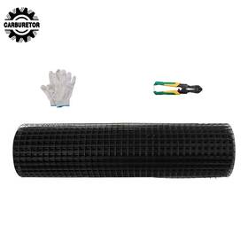 Home-garden-fix Hgf101768 36 Inch 50ft Welded Wire Fence Vinyl Coated 16 Gauge Chicken Rabbit Mesh 1