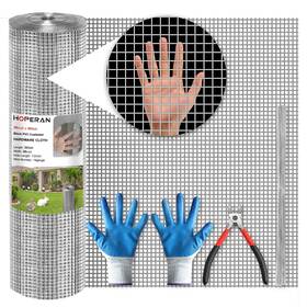 Hoperan G-hdw-365 Hardware Cloth 1/2 Inch 36 X 50 Ft - 19 Gauge Chicken Wire Fencing Galvanize