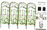 Hp033 Amagabeli Pack Garden Trellis For Climbing Plants Rustproof Black