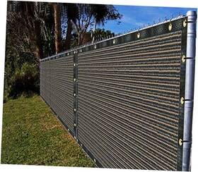 Ifence View 601557892454 Ifenceview 4ftx5ft To 4ftx50ft Brown Shade Cloth/fence Privacy Screen Fabric Mesh