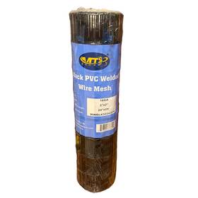 Inc 705353574818 Black Pvc Coated Welded Wire Mesh Garden Economy Fence 36 Inch X 25 Foot-3