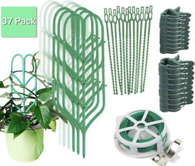 Indoor Plant Trellis For Climbing Plants Bundle Pack 6 Leaf Shape Garden