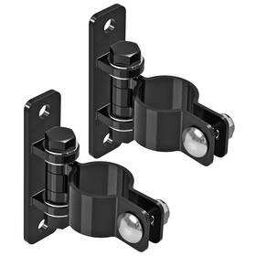 Insaga B0dy16mqsh Gate Hinges Heavy Duty Carbon Steel Chain Link Fence Parts Electroplated