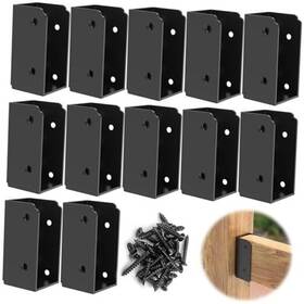 Irenporu M252h012n Pcs 2 Inch X 4 Stainless Steel Deck Railing Brackets Horizontal 12