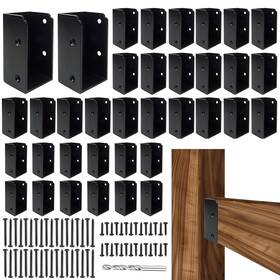 Gd-fb-0063-1 Iteve.gd 36pcs Deck Railing Brackets Connectors Heavy Duty Steel 1.2 Inch Thickness Co