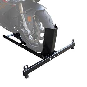 Asm05012 Jack Boss Asm05012. Motorcycle Wheel Chock Stand Up To 1800lbs Wide Range 3 Inch