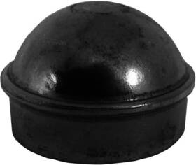 Jake Sales 711182014296 4 Inch Chain Link Fence Post Cap - Use For Outside Diameter Post/pipe Black Pow