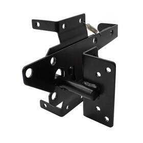 Jake Sales 840129234012 Vinyl Gate Latch Black For Wood Pvc Etc Fencing Fence With