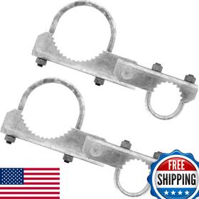 Jake Sales B0cdjv1wnc Chain Link Fence 180 Commercial Gate Hinge For 4-1/2 Inch Post 1-5/8 To 1-7/8 Fra
