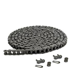 50-10ft-2cl Jeremywell 50 Roller Chain 10 Feet With 2 Connecting Links Master Link