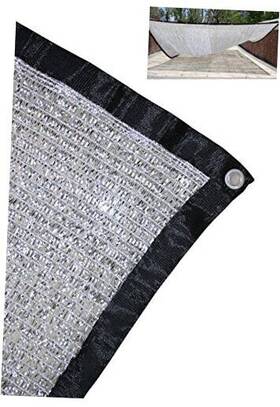 Jesasy 651354983534 70% 10 Ft X 20 Aluminet Shade Cloth Panels With Grommets