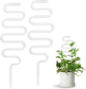 Jettify 313046629679 2 Pack Curvy Acrylic Trellis For Indoor Plants Small Plant Potted