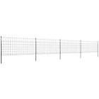 Jfl4167790405526iq Fence With Posts Galvanized Wire