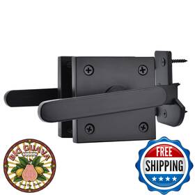 Jiahoo B0cmv5hqdb Double Side Self-locking Heavy Duty Aluminum Gate Latch Fence Hardware