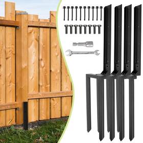 F0858i9 Jtzfd 4 Pack Fence Post Repair Kit Heavy Duty Anchor Buddy F0858i9 Jtzfd 4 Pack Fence Post Repair Kit Heavy Duty Anchor Buddy