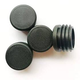 Ys-01 Juntong Pack 1 Inch Round Plastic Plug Pipe Tubing End Cap Glide Insert 4