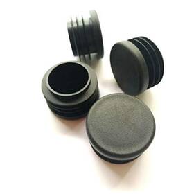 Ys-02 Juntong Pack 1 1/inch Round Plastic Plug Pipe Tubing End Cap Glide 1/4 Inch 4