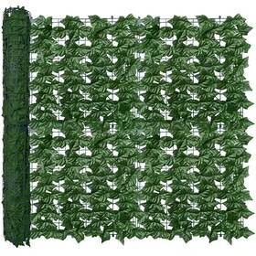 Justincity 313045321314 40 Inch Plastic Green Garden Fence Faux Ivy Privacy Screen For Outdoor And Indoor