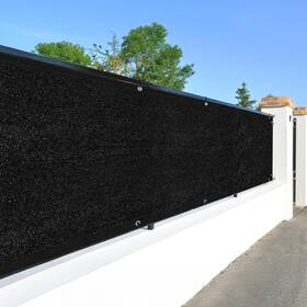 Jxxxn 732214595743 4x50ft Black Privacy Fence Screen With 90% Shade - Suit