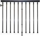 K21021 Arke Black Balcony Rail Kit Complement Eureka Stainless 0851471002204
