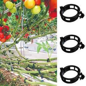 Kaileyouxiangongsi Zt200 200 Pcs Garden Plant Support Clips Tomato Ties Trellis