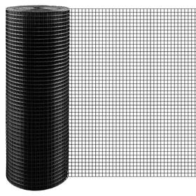 Kako B0f43tkffc Hardware Cloth 1/2 Inch 48 X 50 Ft 19 Gauge Vinyl Coated Black
