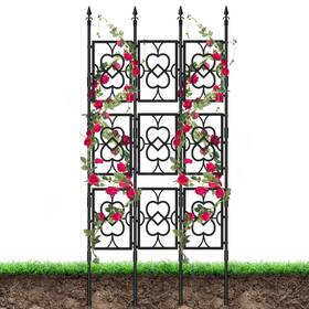 Kalolary-y311 Kalolary 80 Inch Garden Trellis For Climbing Plants Screen Plant Frame Potted Kalolary-y311 Kalolary 80 Inch Garden Trellis For Climbing Plants Screen Plant Frame Potted
