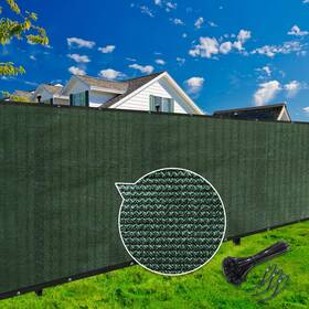 Kanagawa 941870701472 6ft X 50ft Privacy Screen Fence 90% Blockage Heavy Duty 175 Gsm Fencing Mesh