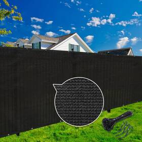 Kanagawa 941870701700 4ft X 25ft Privacy Screen Fence 90% Blockage Heavy Duty 175 Gsm Fencing Mesh