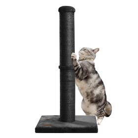 Yy101-bk Karolpar 34inch Cat Scratching Post With Natural Sisal Rope 4.3inch Large Diameter Scr