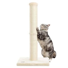 Karolpar Yy101-w 34inch Cat Scratching Post With Natural Sisal Rope 4.3inch Large Diameter Scr