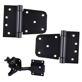 Kdup Hardware Co. Ltd. 779605714161 Self-closing Gate Kit 1 Pack Self-locking Latch And 2