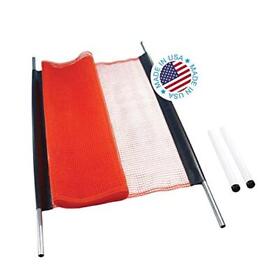 Kidkusion Non-retractable Driveway Safety Net Orange 30foot Outdoor Barrier