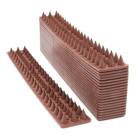 Strp20x13in Kimann 20 Pack Ft Bird Spikes Defender Cats Scare Critters Anti-climbing