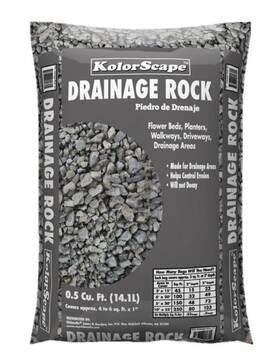 40205494 Kolor Scape Drainage Rock 0.5 Cu. Ft. Decorative Stone For Landscaping