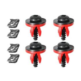 Kvaey-3599te Kvaey 12 Pcs T30 Engine Splash Shield Guard Undertray Cover Fasteners 12p