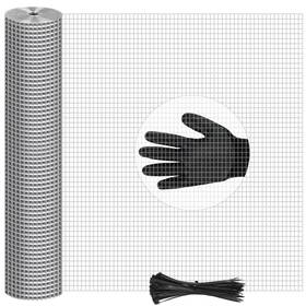 Laapee P59j0107-tswl-48in 100ft 48in X 100ft Hardware Cloth Hot-dip Galvanized Welded Wire Mesh - Heavy Duty