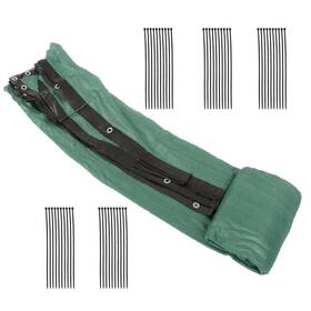 Labwork Law269238 4ft X 50ft Green Fence Privacy Screen With Aluminum Grommets For Wall Garden Yard