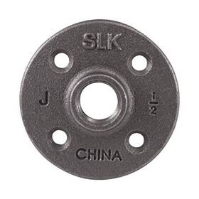 310f-12 Ldr 310 F-12 Floor Black 1/2-inch 0.5 Inch Flange
