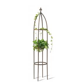 Lejoy Garden 16mmyz-parent 100% Metal Obelisk Trellis 5.5 Feet Tall Sturdy Plant Support For Clim