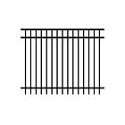 Li48b22sn Allure Aluminum Black Cosmopolitan Single Assembled Fence Panel Li48b22sn Allure Aluminum Black Cosmopolitan Single Assembled Fence Panel