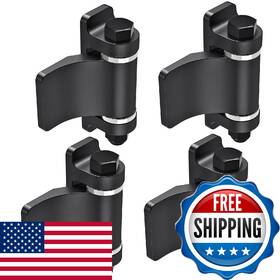 B0g1yd5pff Lifeswell Heavy Duty Weld On Gate Hinges 4-pack Steel Spacer Bearing Oxid