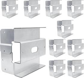 Lifgarfe 705353362842 10pcs 6 Inch X6 Post Base Anchor Concrete Deck Bracket Fit For Patio Or Pe Lifgarfe 705353362842 10pcs 6 Inch X6 Post Base Anchor Concrete Deck Bracket Fit For Patio Or Pe