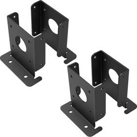 Linone 711181602302 4 Pcs Adjustable Wood Fence Pergola Post Base Brackets Fit 4x4 Heavy Duty
