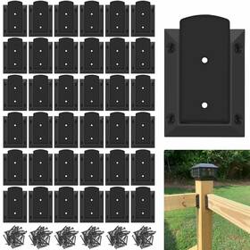 Litbm 445034212297 20pcs Aluminum Deck Railing Brackets Connector For 2x4 Wood Post
