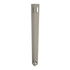 Lkpt-3way-5x96 Weatherables Khaki Uv Protected Durable Vinyl Fence Corner Post
